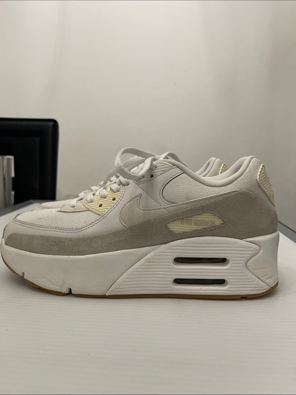 NIKE AIR MAX 90 LV8 “SAIL PHANTOM” SNEAKERS WOMENS SIZE 9.5